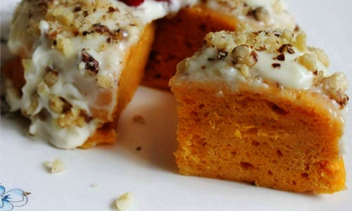 Кекс с тыквой