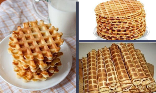 рецепт вафель
